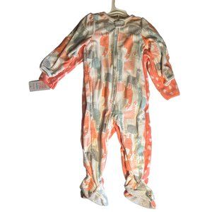 New Carter's zip Fleece Footie Pajamas 2T